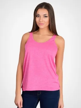 Airy Melange Burnout Tank