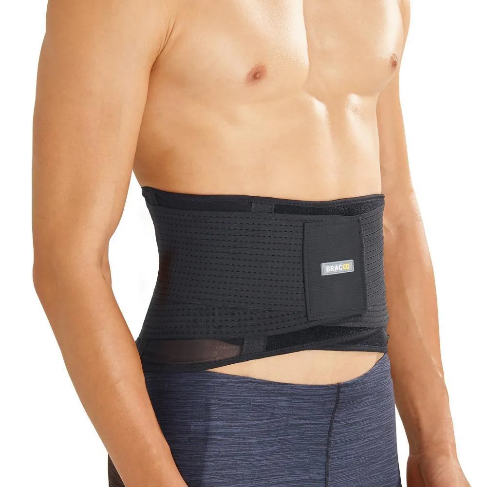 BRACOO BP60 Low Back Airy Wrap Airy with Ergonomic Splint