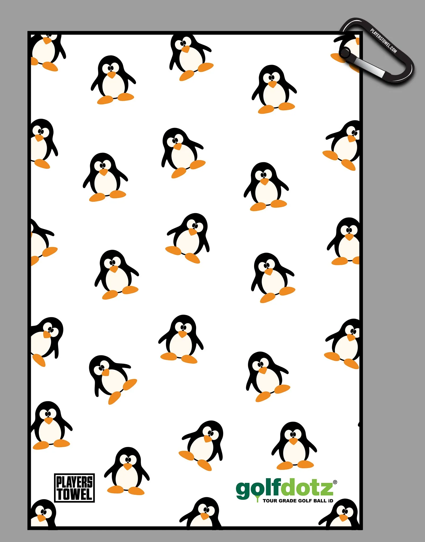 Chill Penguin Mini Tour Towel (16"x 24")
