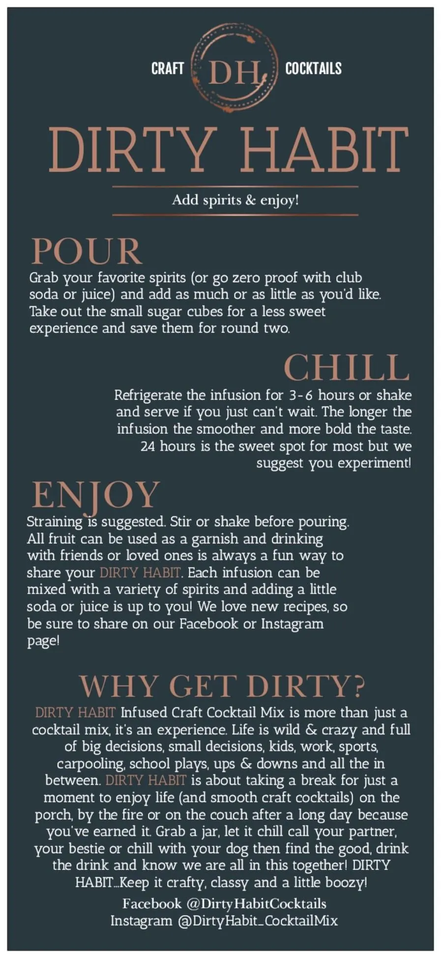 Dirty Habit Cocktails - Spicy Margarita