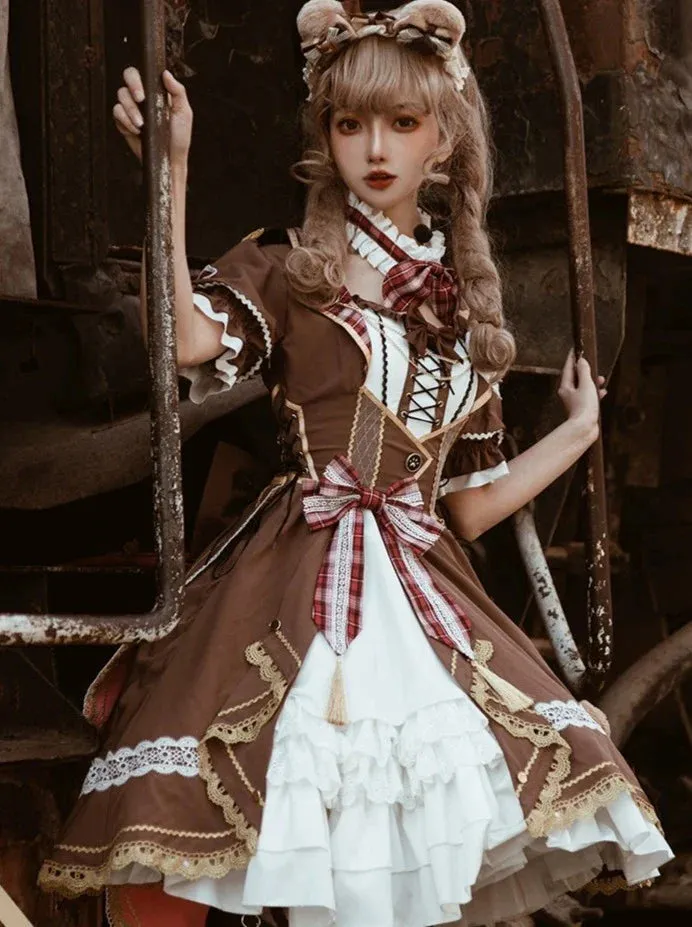 Dresses Detective Lolita Bear
