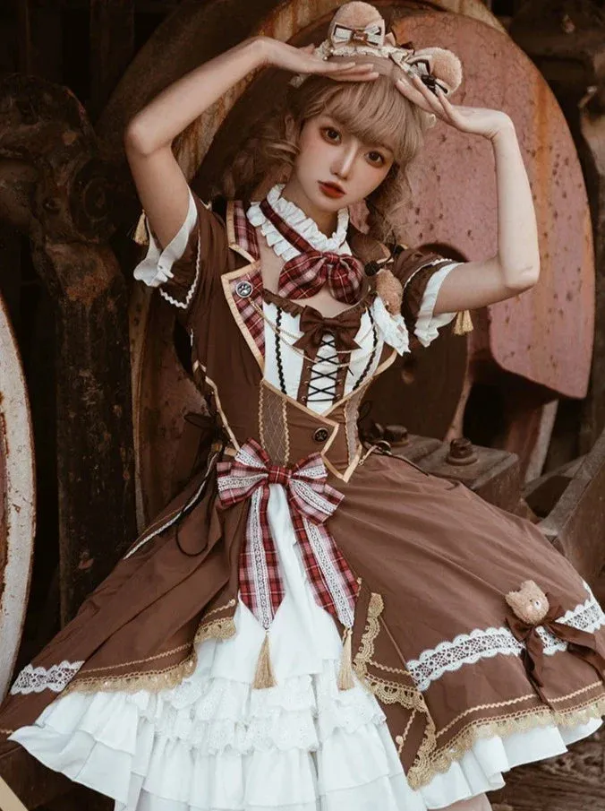 Dresses Detective Lolita Bear