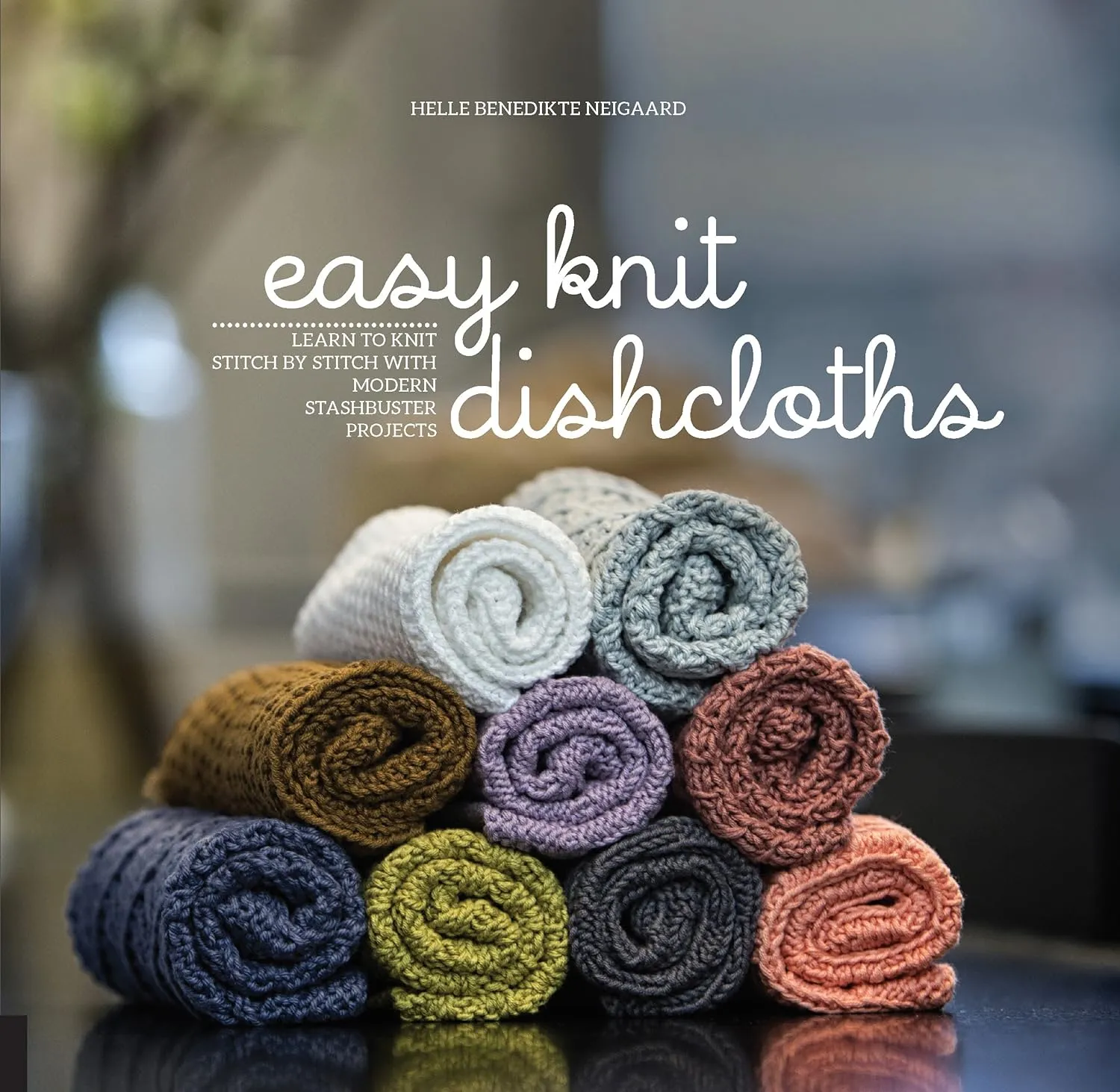 Easy Knit Dishcloths - Pattern Book