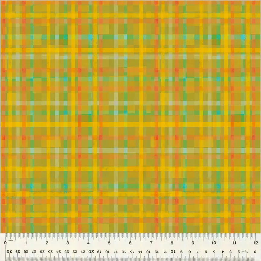 Fur-ever Friends Playful Plaid Yellow
