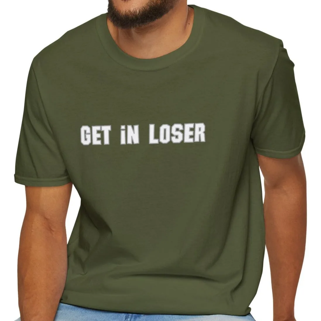Get In, Loser Unisex Playful T-Shirt