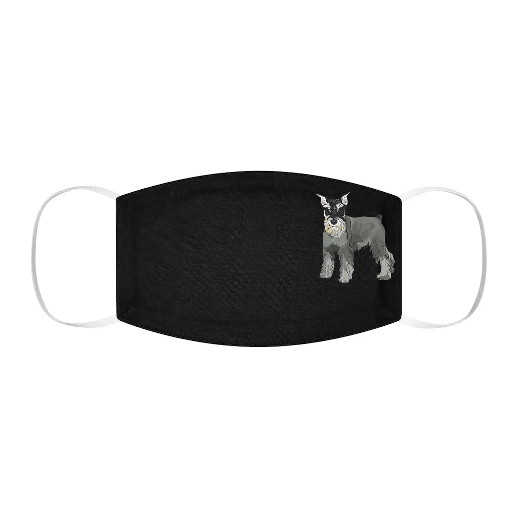 Miniature Schnauzer Snug-Fit Polyester Face Mask