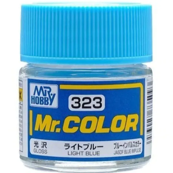 Mr Color C323 Light Blue Gloss paint 10ml
