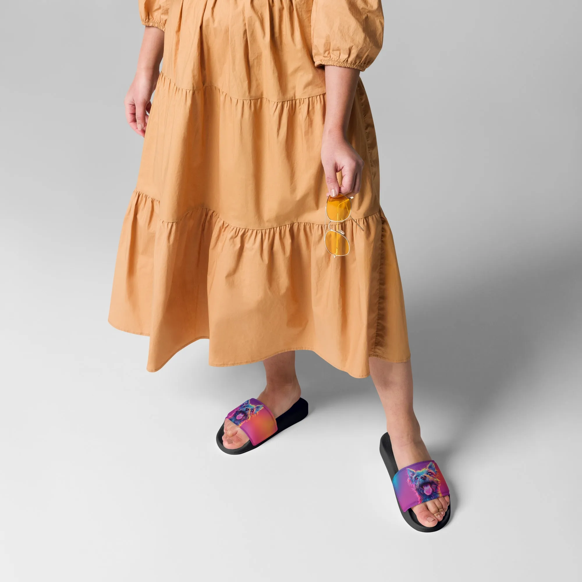 Playful Hues Women's slides