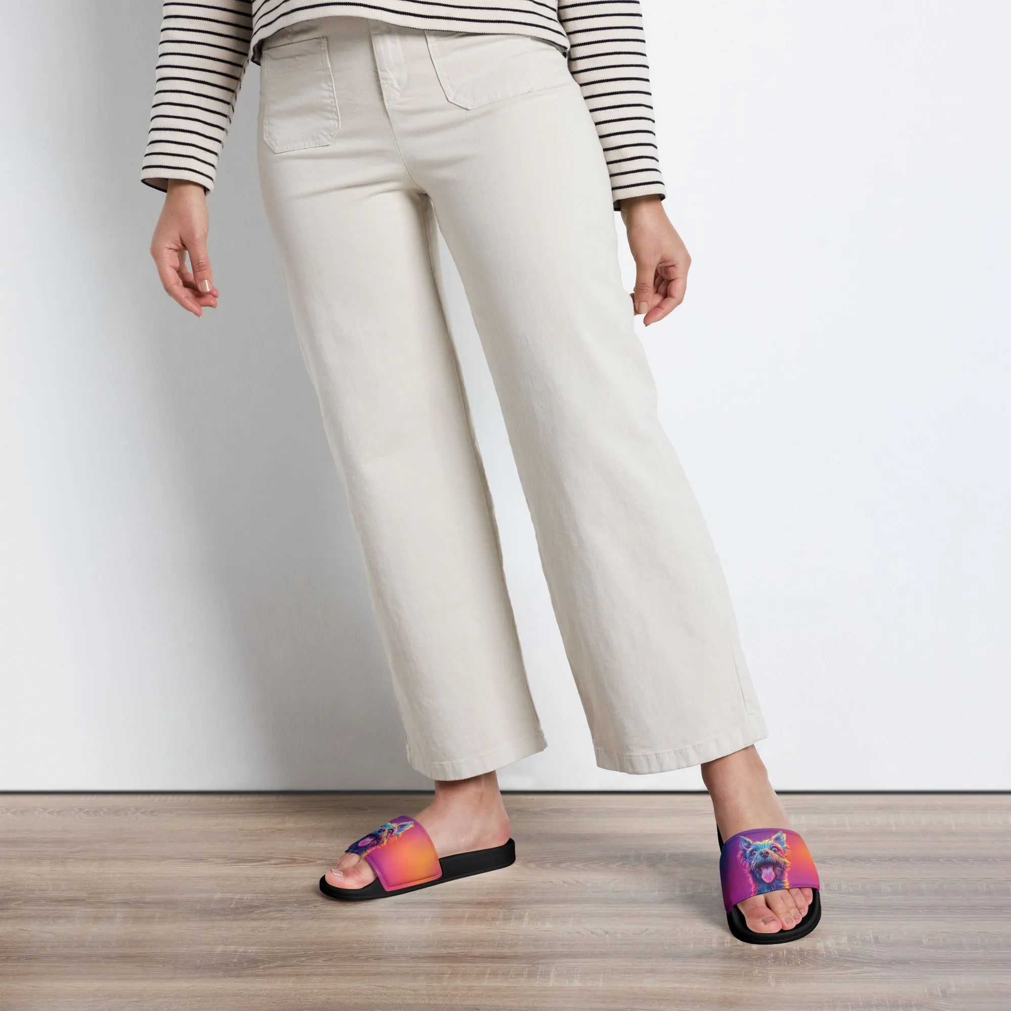 Playful Hues Women's slides