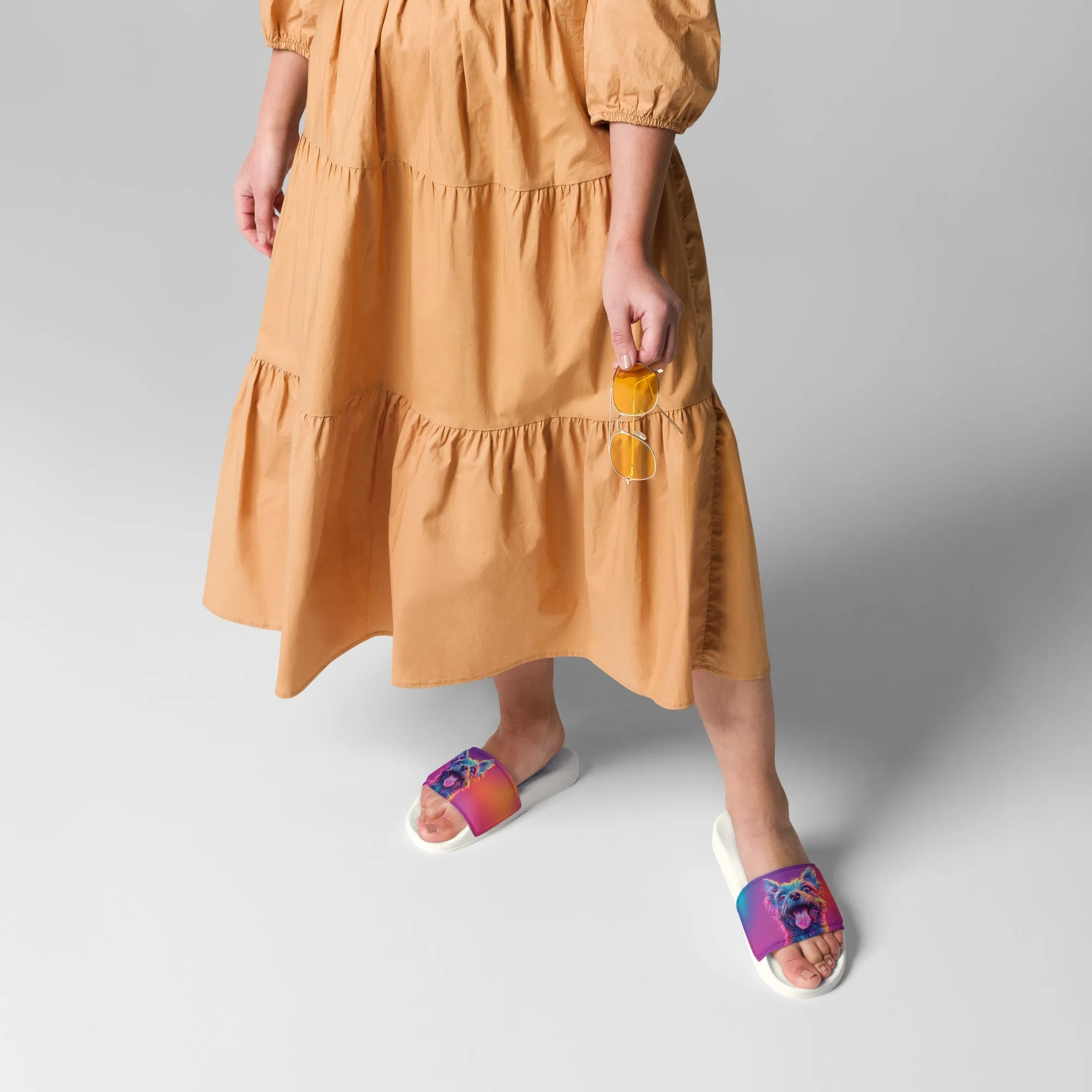 Playful Hues Women's slides