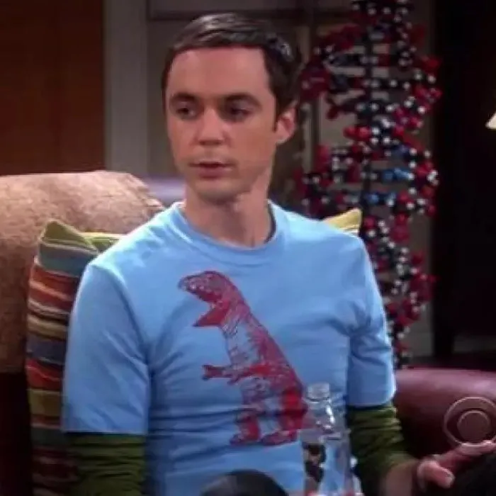 The Big Bang Theory Sheldon T Rex Dinosaur Unisex T-Shirt