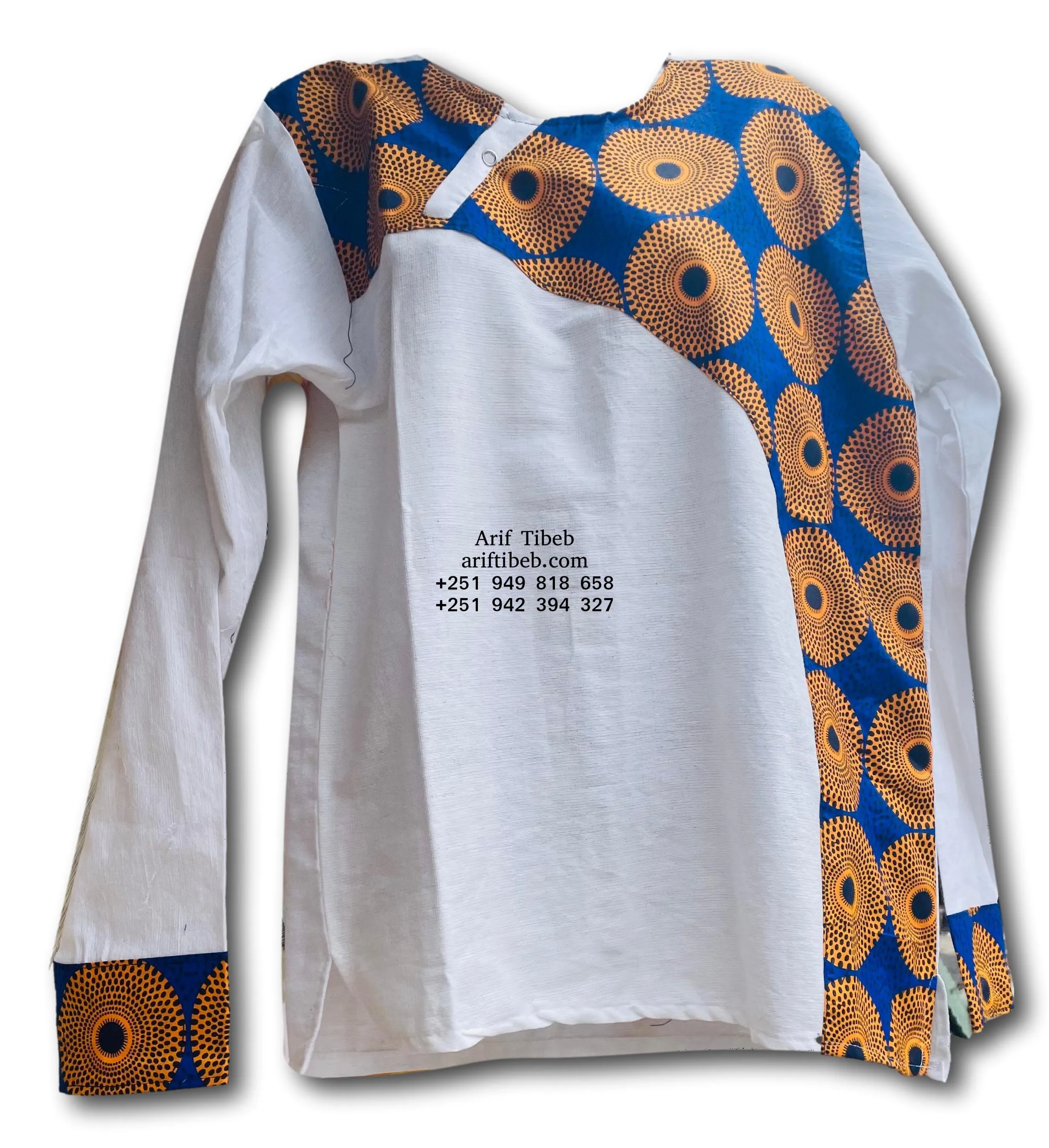 Traditional Habesha Edge-To-Edge Front Design